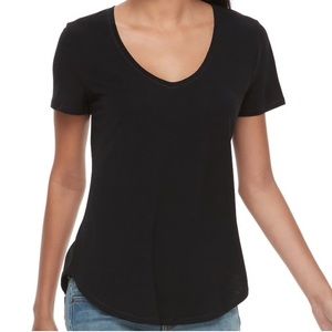 SO Perfect Scoop Neck T-Shirt